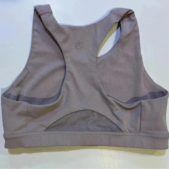 Athleta Girls sports bra purple mauve medium 8/10 speed racer athletic active - Picture 6 of 6